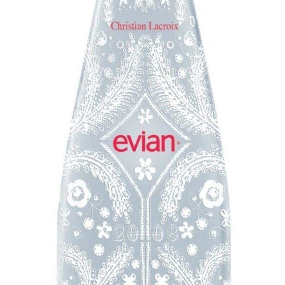 Christian Lacroix x  Evian Limited Edition Water